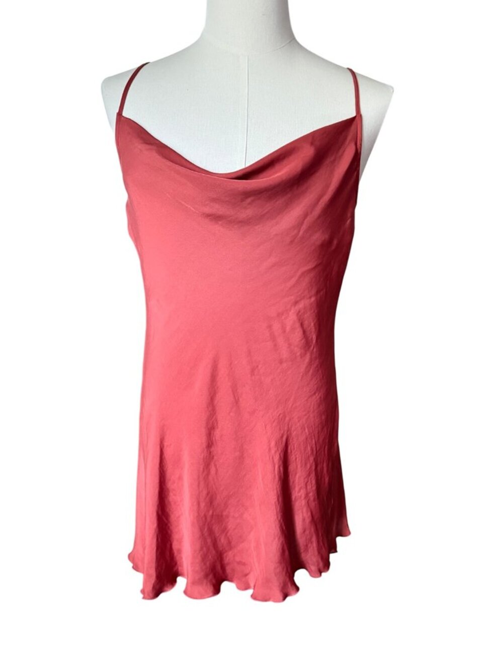 Womens Mini Slip Dress Free People Cowl Neck Sz Medium NWT - Picture 10 of 16